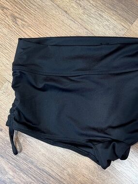 Pink Active Black Shortie Large Swim